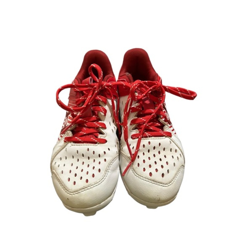 Under Armour Boys Leadoff Low RM Jr Baseball Cleats Red Size 4.5Y